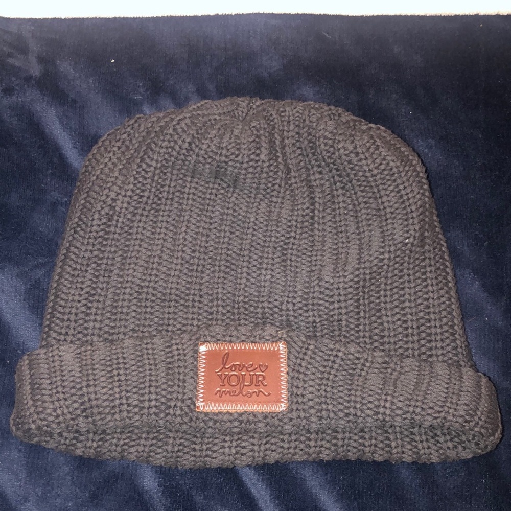 Charcoal Love Your Melon Beanie